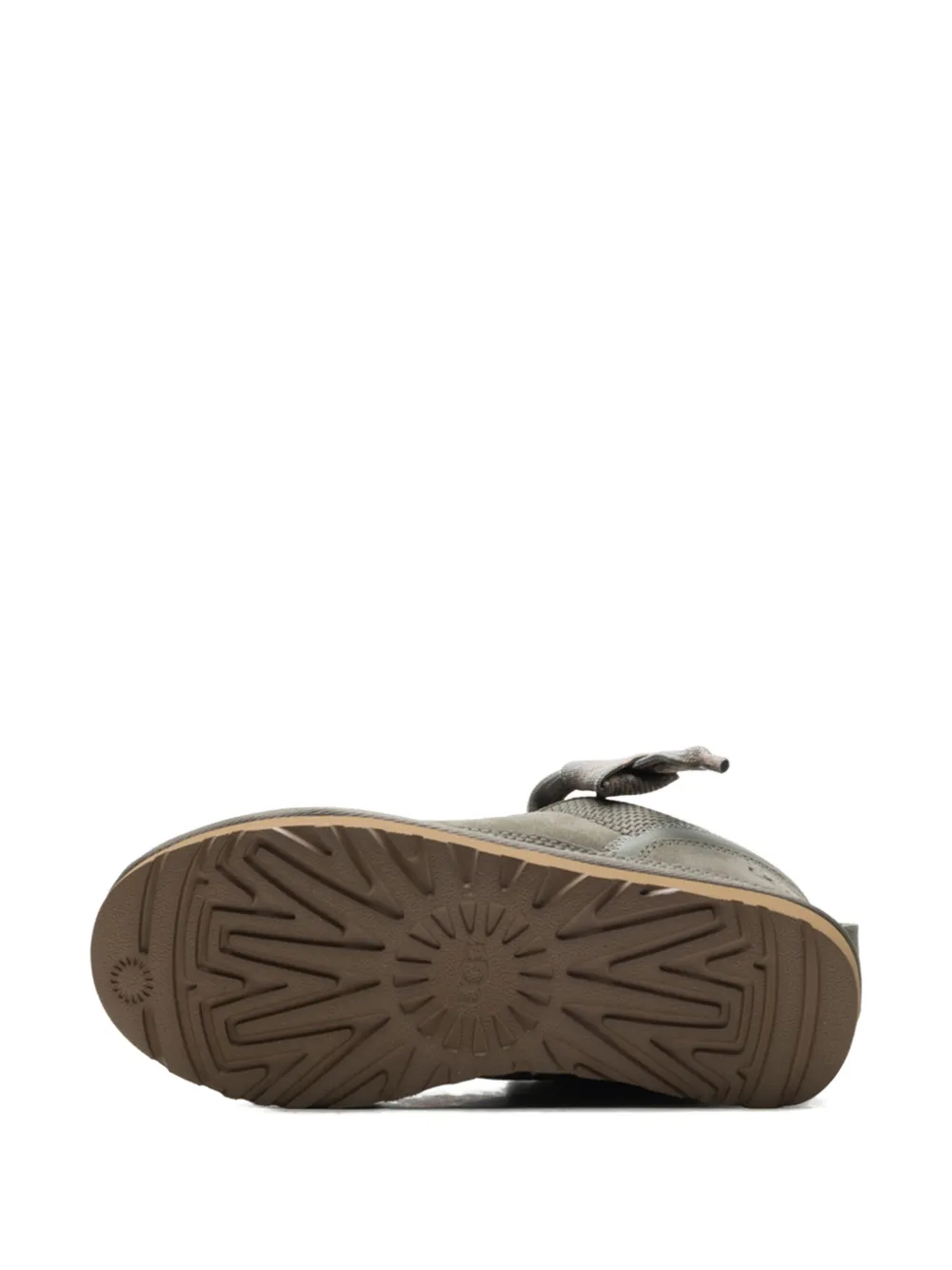 Ugg Lowmel Lace-up Sneakers In Green