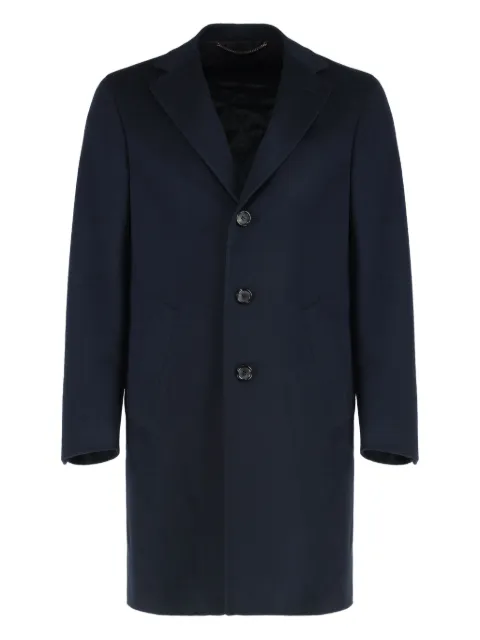 Canali wool single-breasted coat