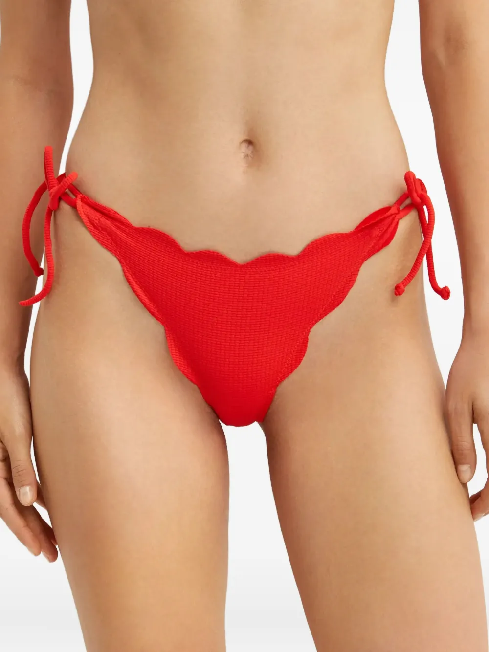 Marysia Mott gewelfde bikinislip Rood