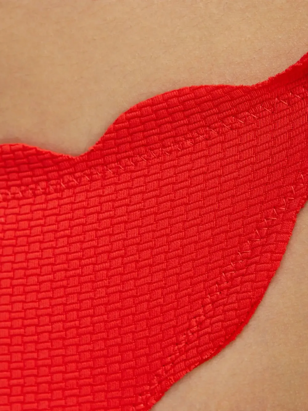 Marysia Mott gewelfde bikinislip Rood