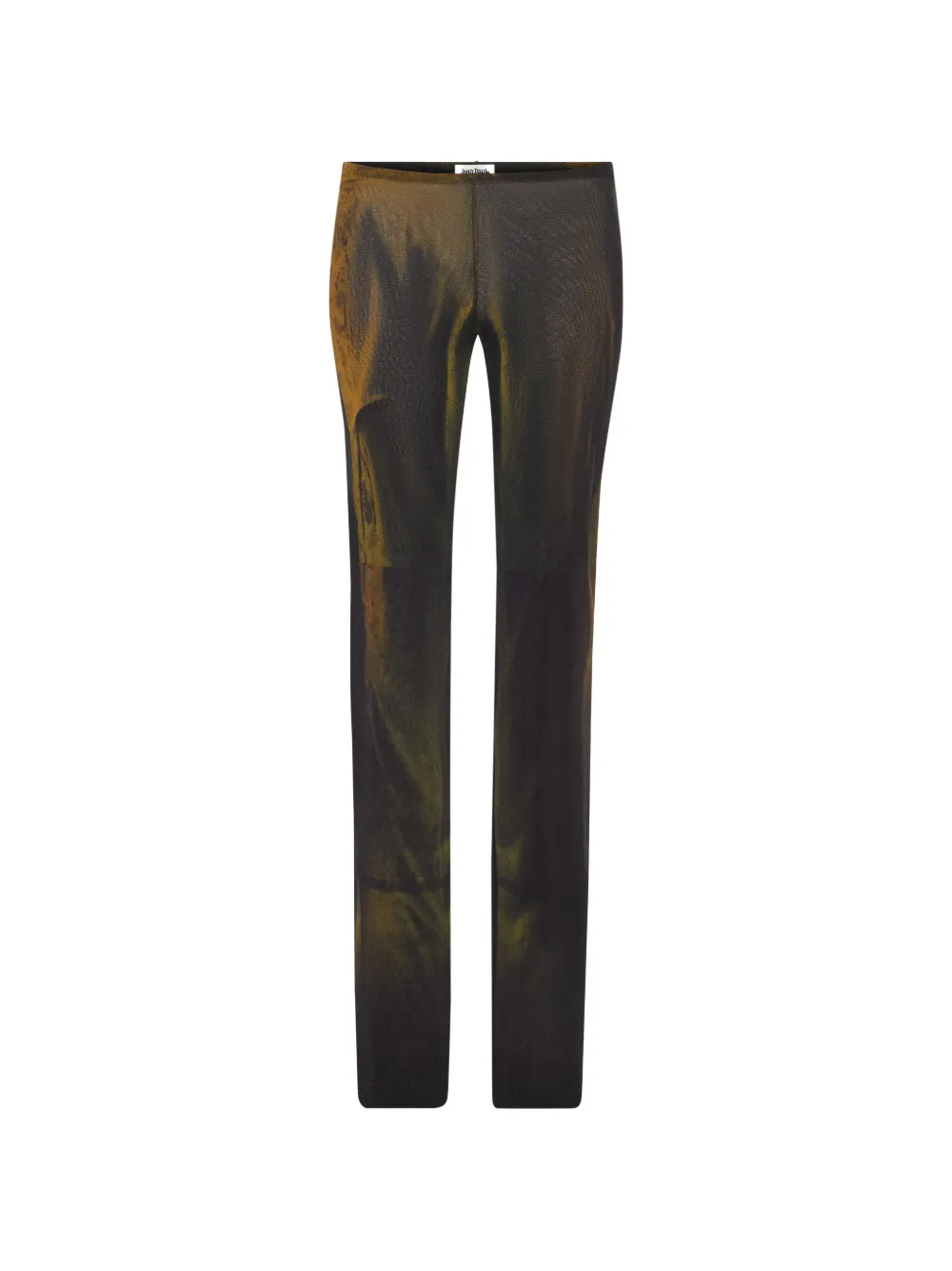 Jean Paul Gaultier Water broek met grafische print Groen