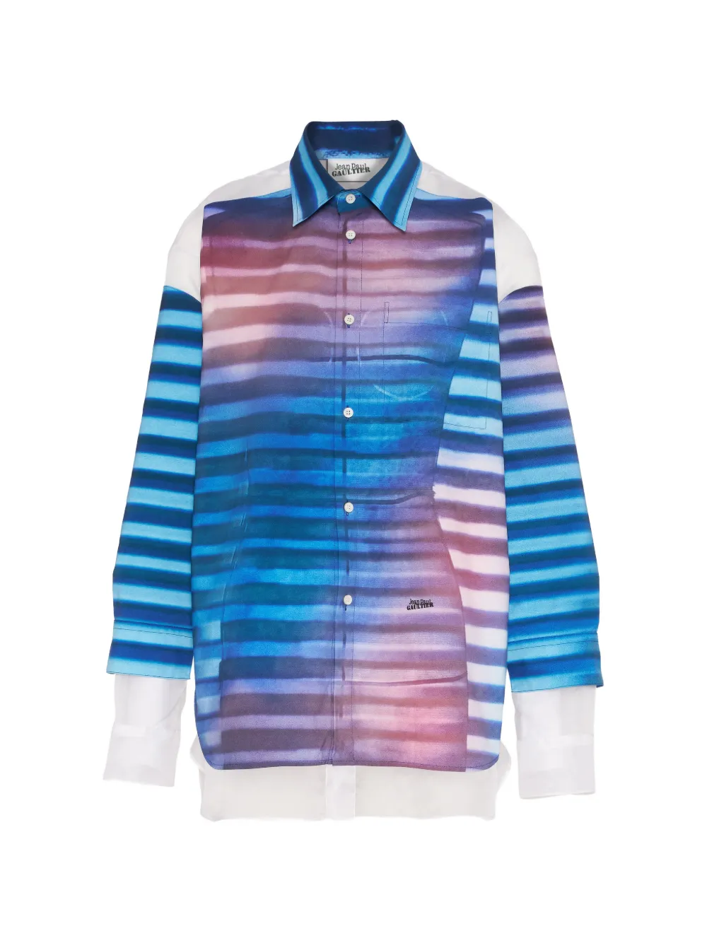 Jean Paul Gaultier Petit-Grand Air shirt met print Blauw