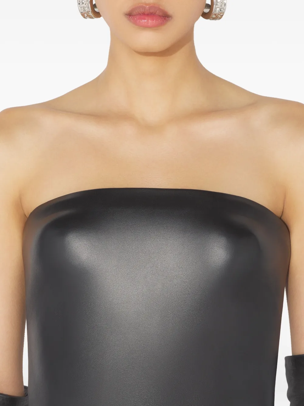 leather top