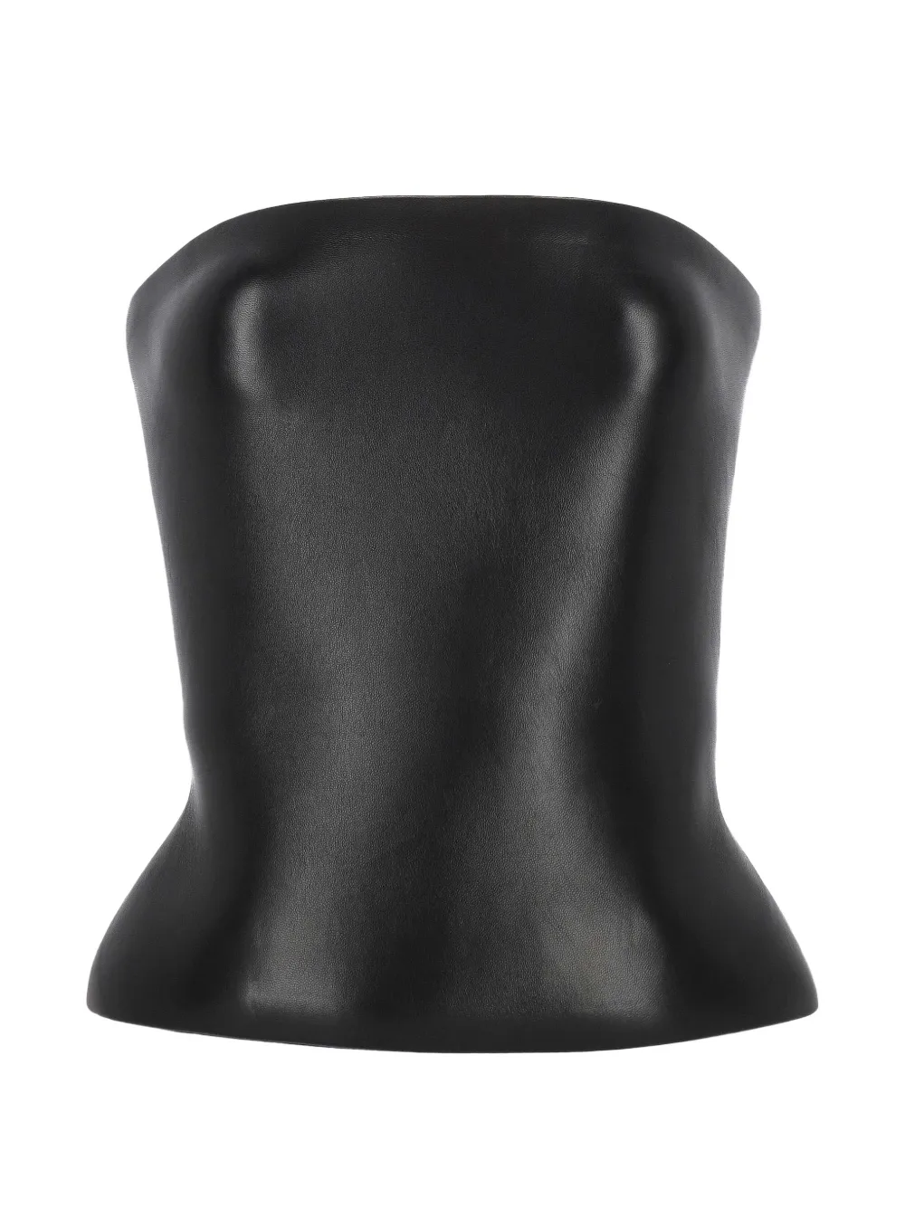 Jean Paul Gaultier leather top - Black