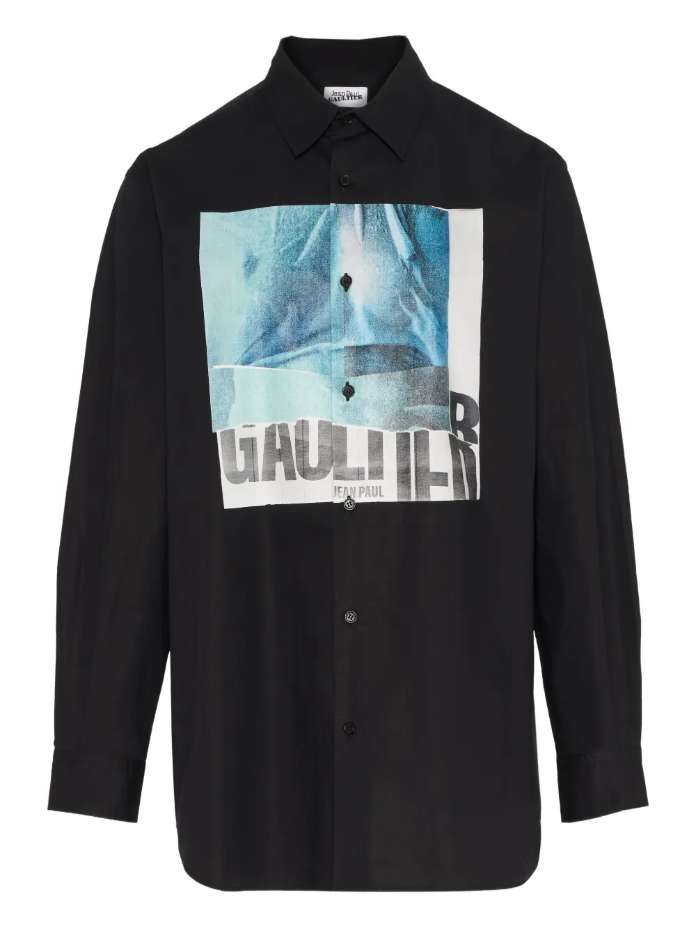 Jean Paul Gaultier camisa Water | negro | Image 1
