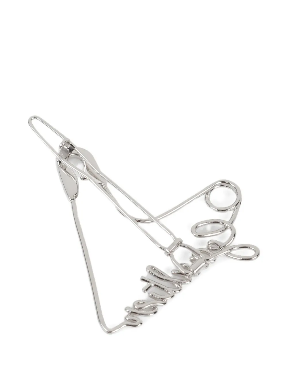 safety pin hair clip