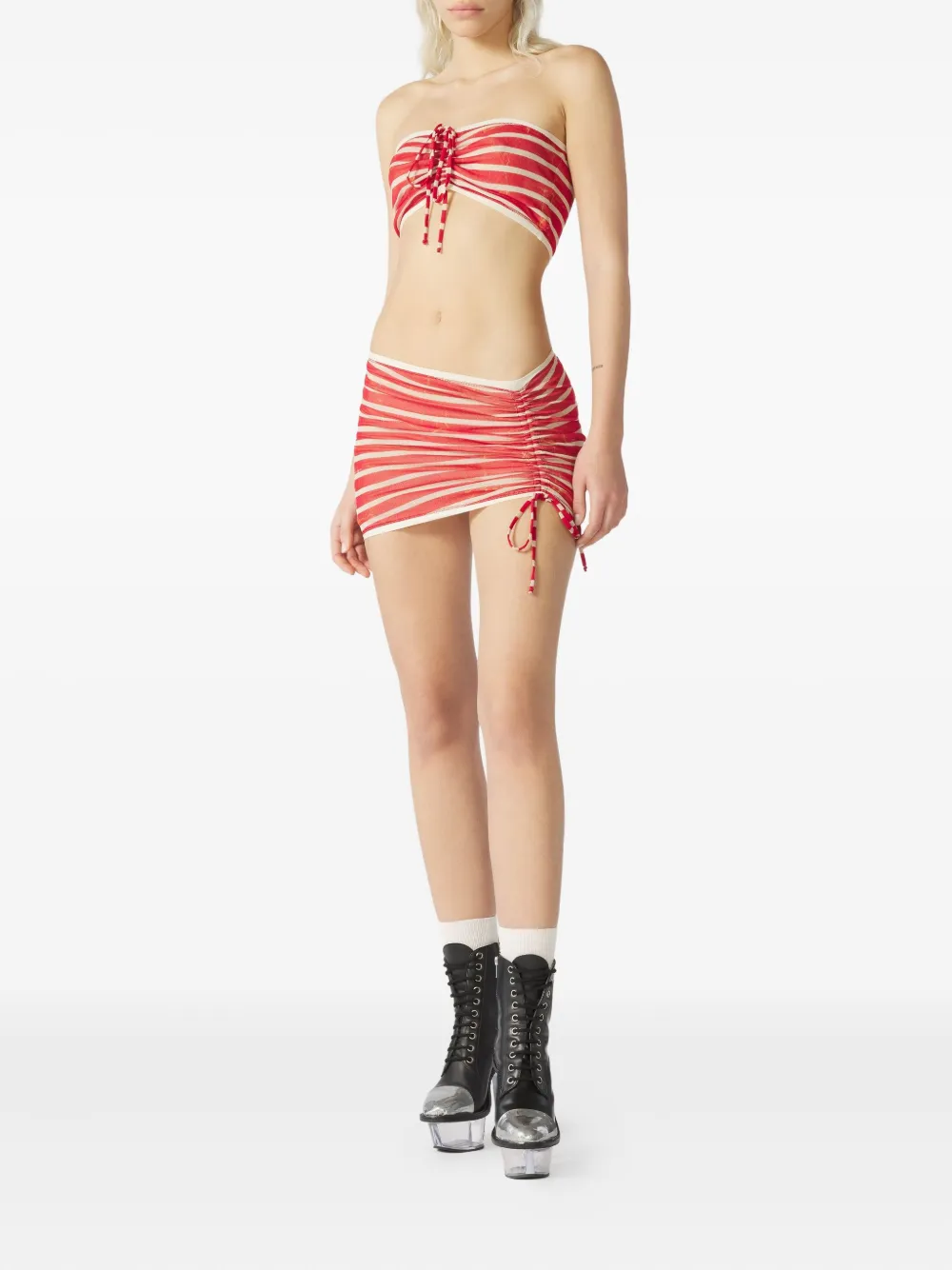 Jean Paul Gaultier top estilo bandeau Crackling Sailor | Chalecos y camisetas | Image 2