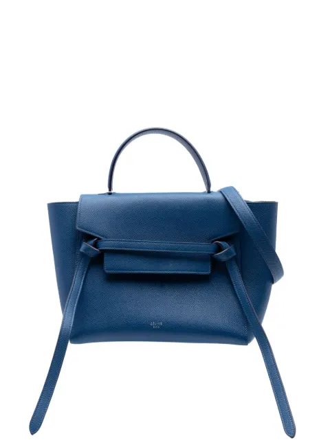 Celine Pre-Owned 2017 Micro Grained Calfskin Belt Bag satchel