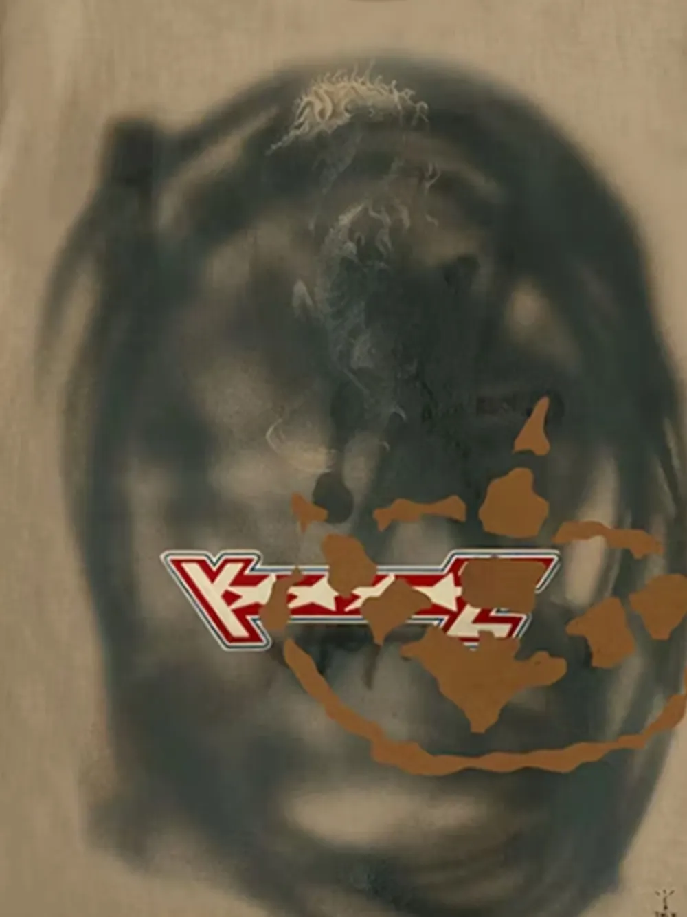 Travis Scott sprayed-effect short-sleeve T-shirt | T-Shirts | Image 2