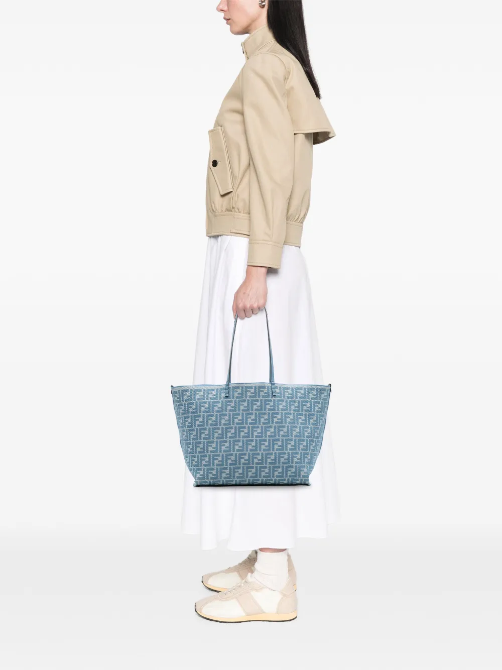 Fendi Pre-Owned grand cabas FF Pequin à design réversible (2010-2025) | Pre-owned | Image 2