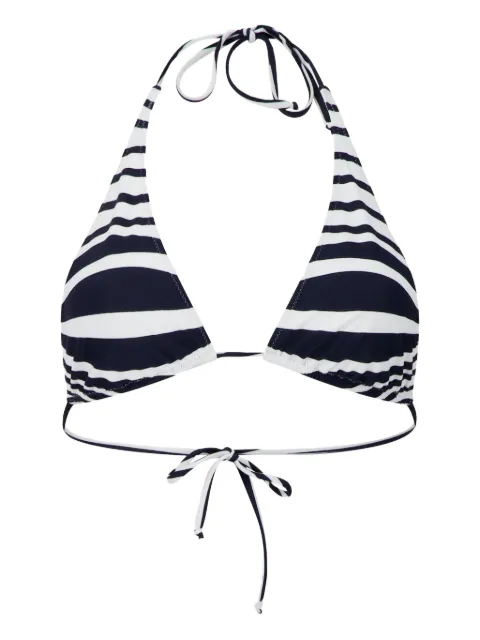 Jean Paul Gaultier striped morphing bikini top