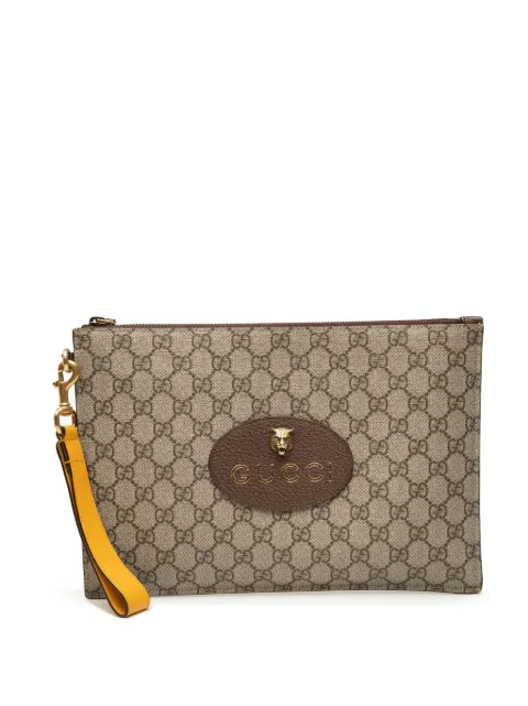 Gucci Pre-Owned 2016-2025 GG Supreme Neo Vintage clutch bag