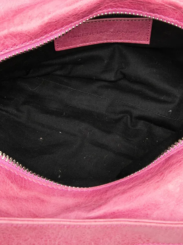 Balenciaga Pre-Owned 2005-2025 Lambskin And Satin Floral Print
