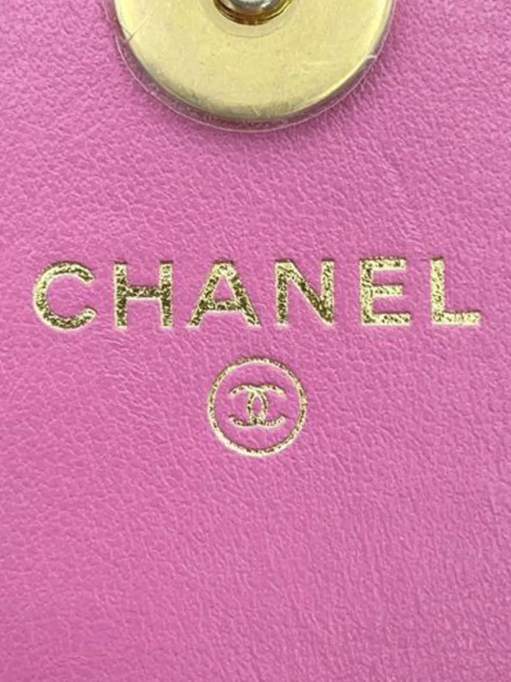 Pre-owned Chanel 2021 Cc Quilted Tweed Flap Chain Belt Bag In Pink