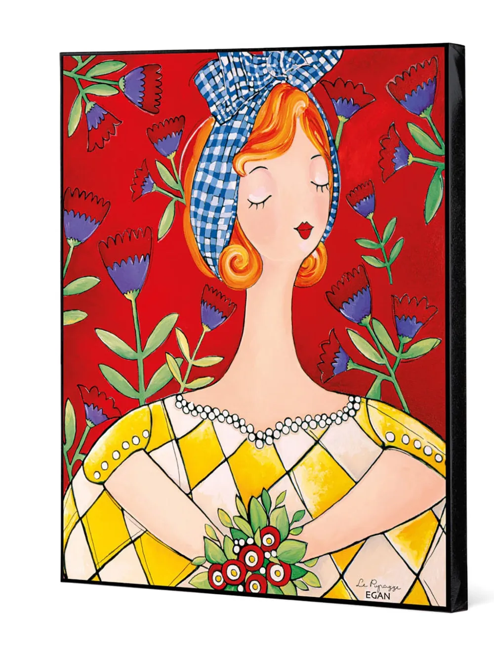 Egan Le Pupazze La Pina (80cm X 100cm) In Multi