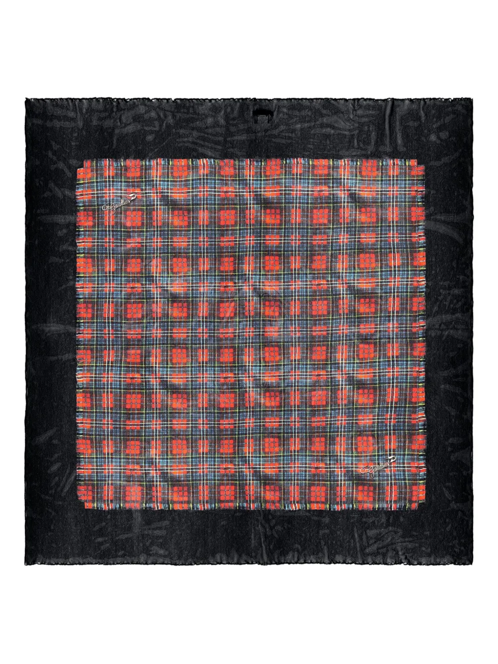 Jean Paul Gaultier Le Paréo tartan pareo | Red | Image 1