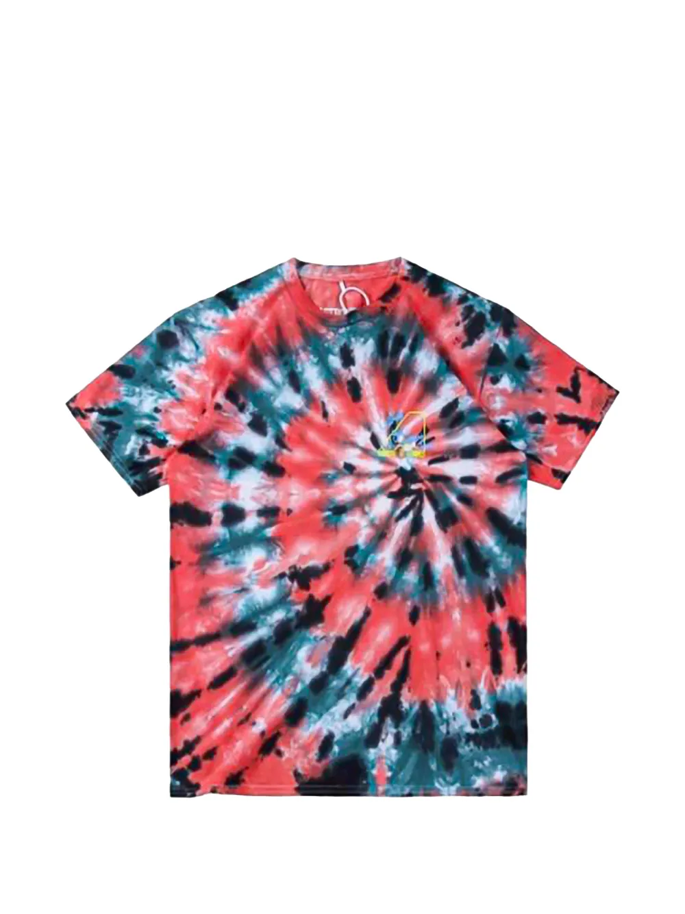 Travis Scott Blink Of An Eye tie-dye T-shirt - Rosso