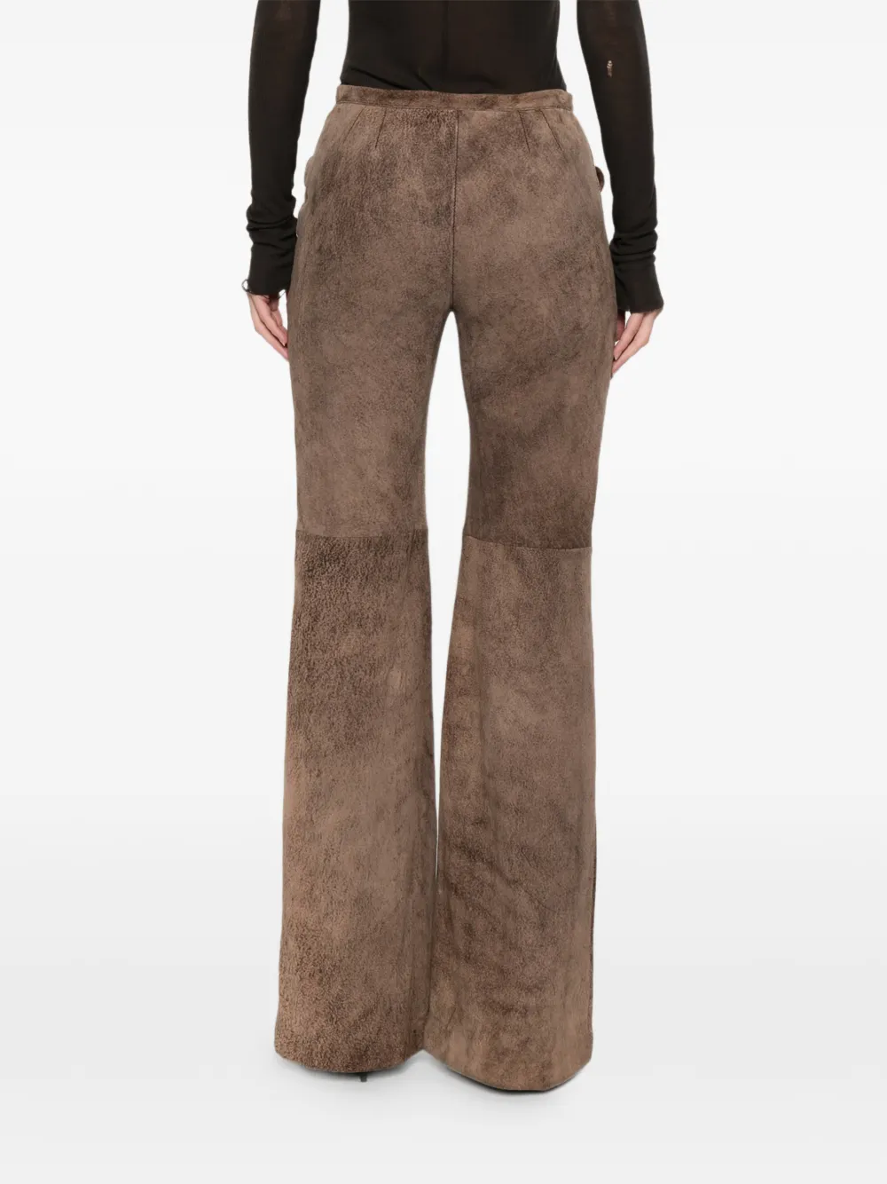 1990s Suede Trousers