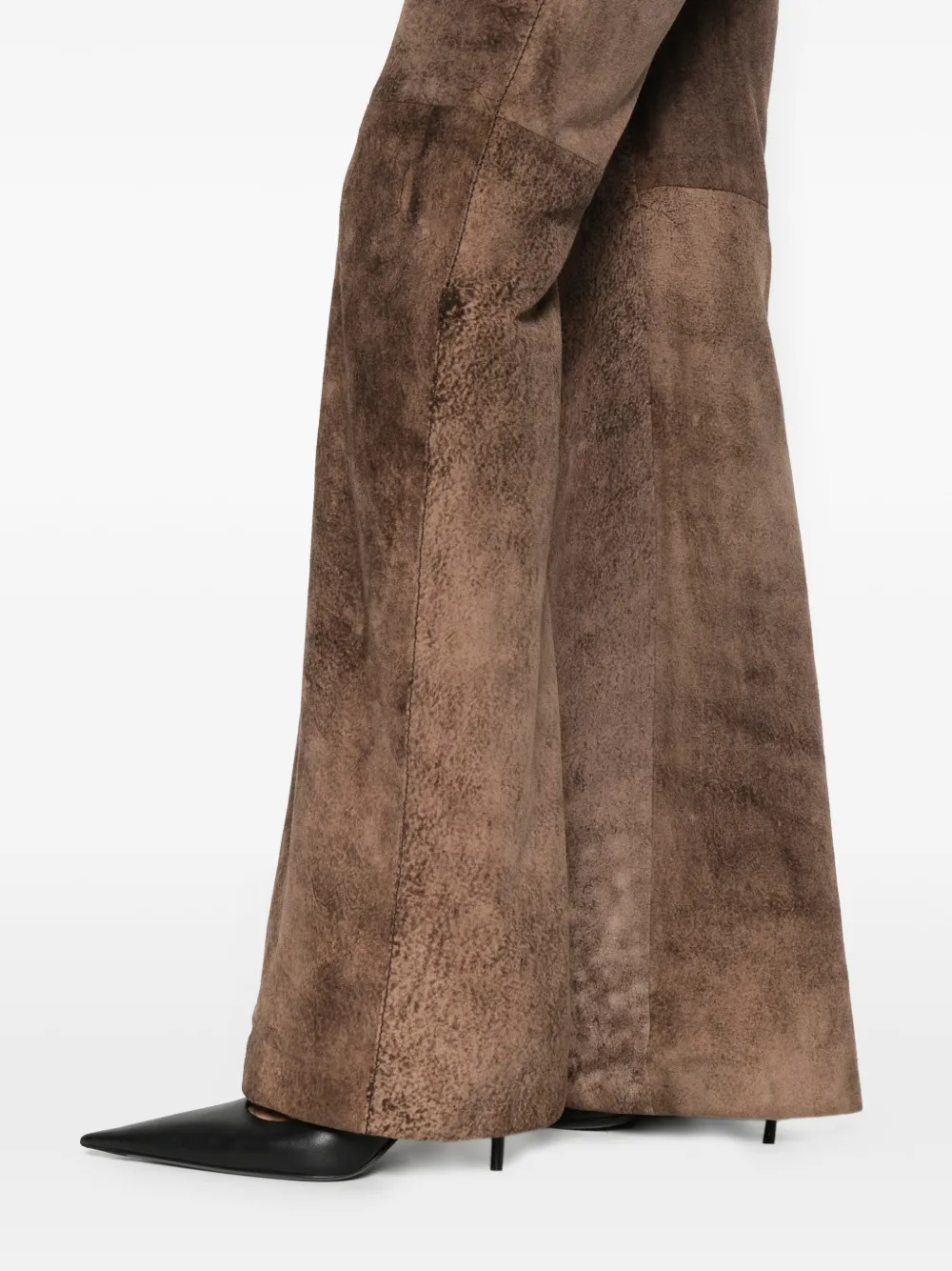 1990s Suede Trousers