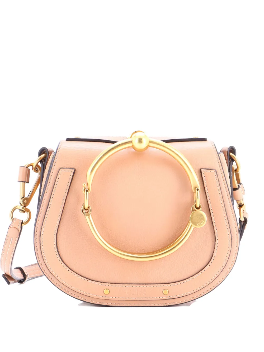 Chloé Pre-Owned Nile Leather Small crossbody bag - ニュートラル Chloé Pre-Owned Nile Leather Small crossbody bag - ニュートラル