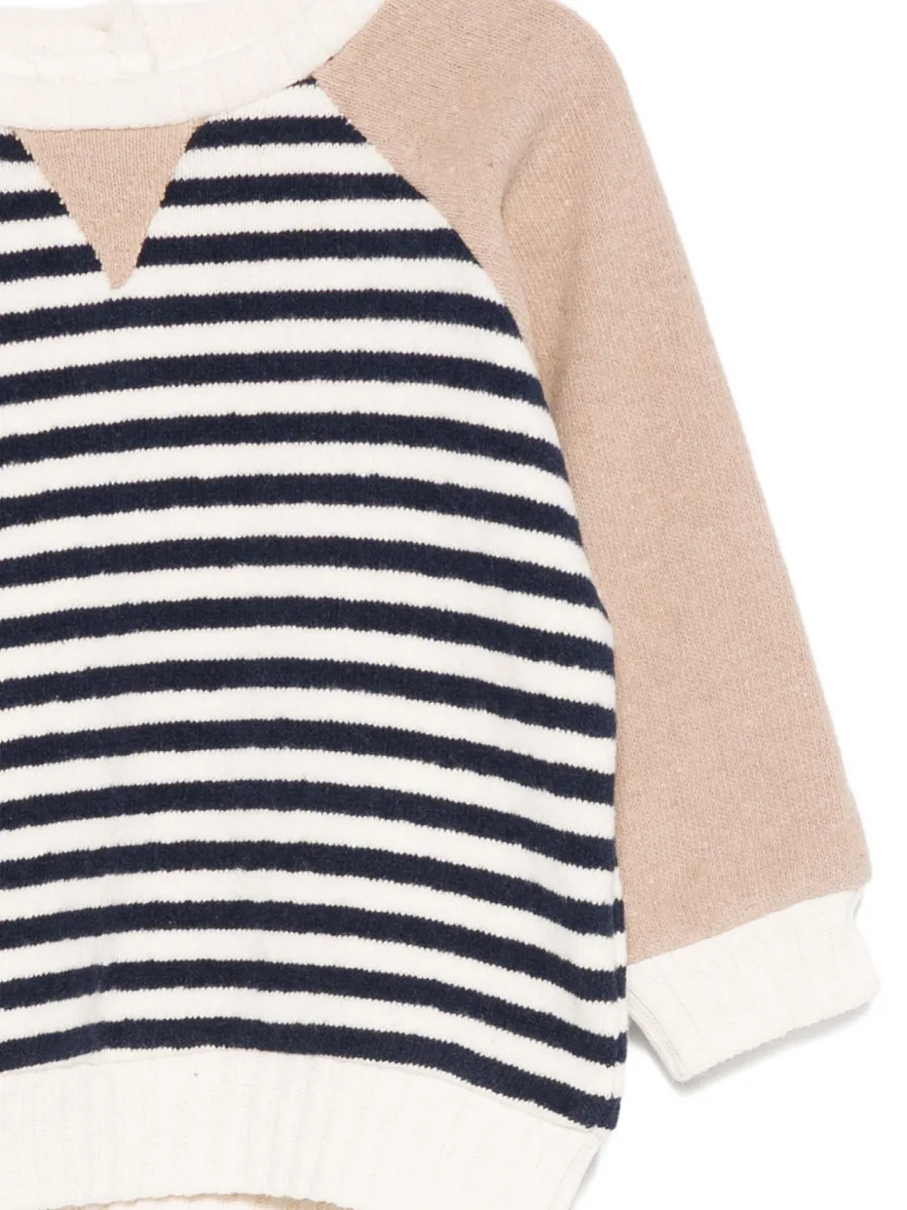 Miss Grant Striped Crewneck Sweater In Multi