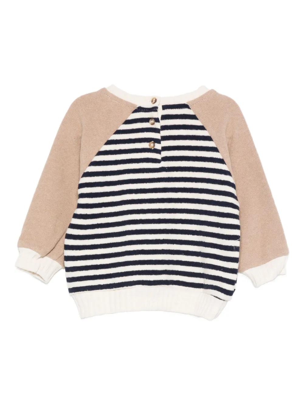Miss Grant Striped Crewneck Sweater In Multi
