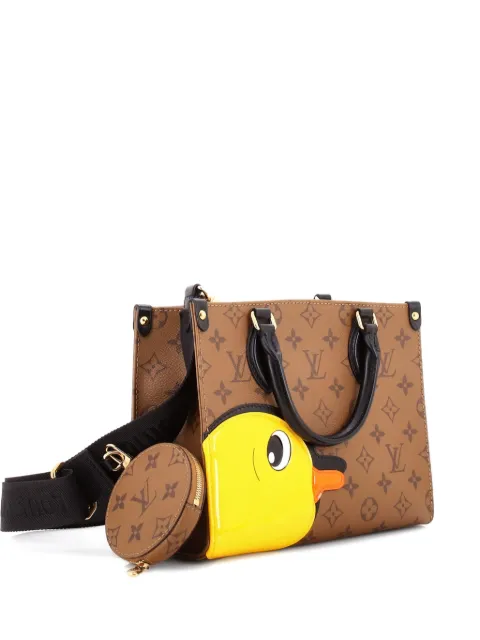 Louis Vuitton Pre-Owned OnTheGo Limited Edition Sun Yitian Reverse Monogram Canvas PM tote bag