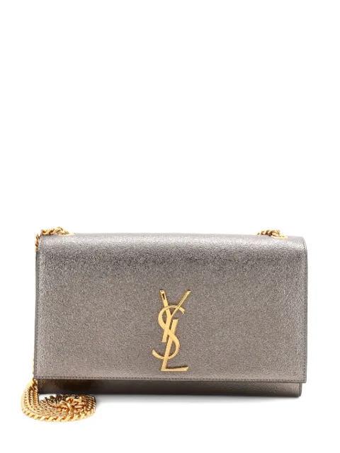 Saint Laurent Pre-Owned Classic Monogram Grainy Leather Medium crossbody bag