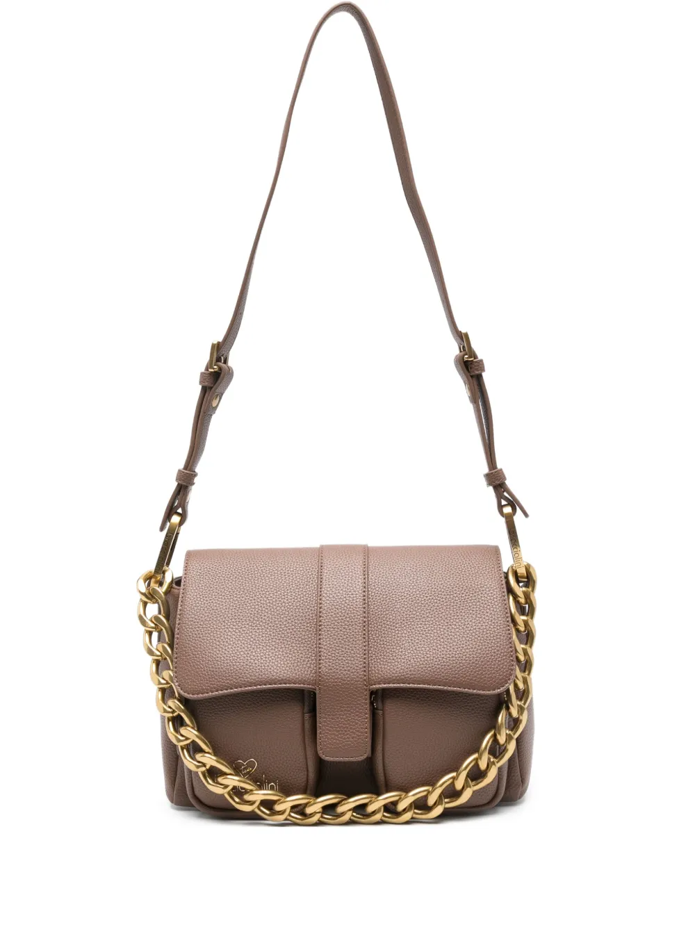 Braccialini Jinny Jewels chain-strap shoulder bag - Braun