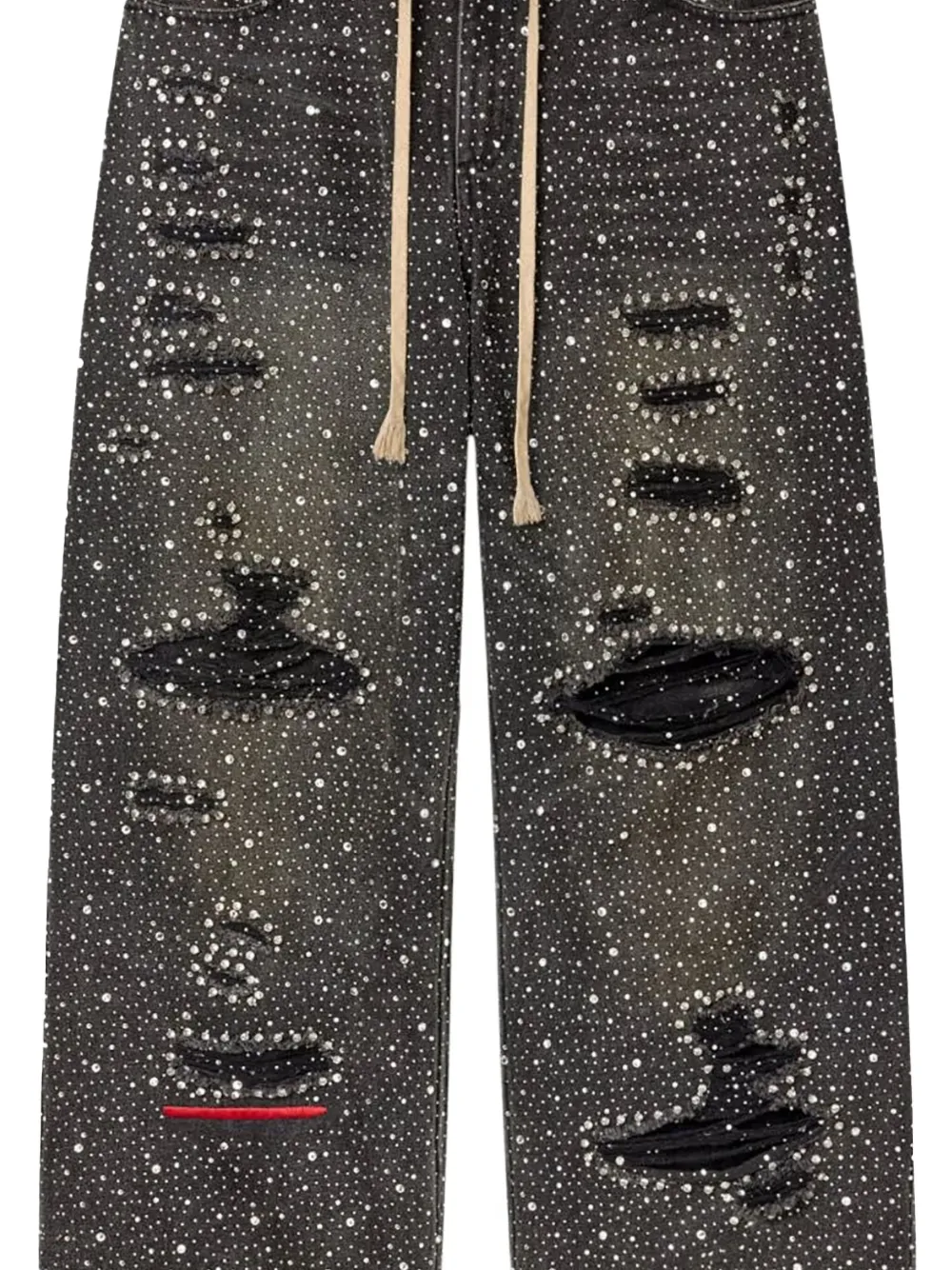 Vale Iced Out jeans - Zwart