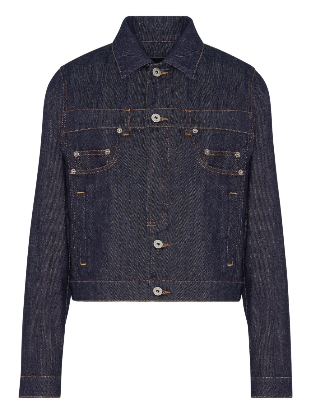 Jean Paul Gaultier Giacca denim Inverted - Blu