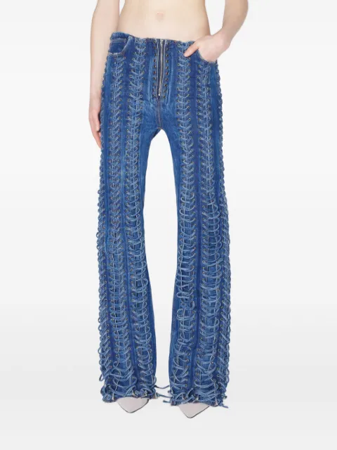Jean Paul Gaultier The Lace-Up jeans
