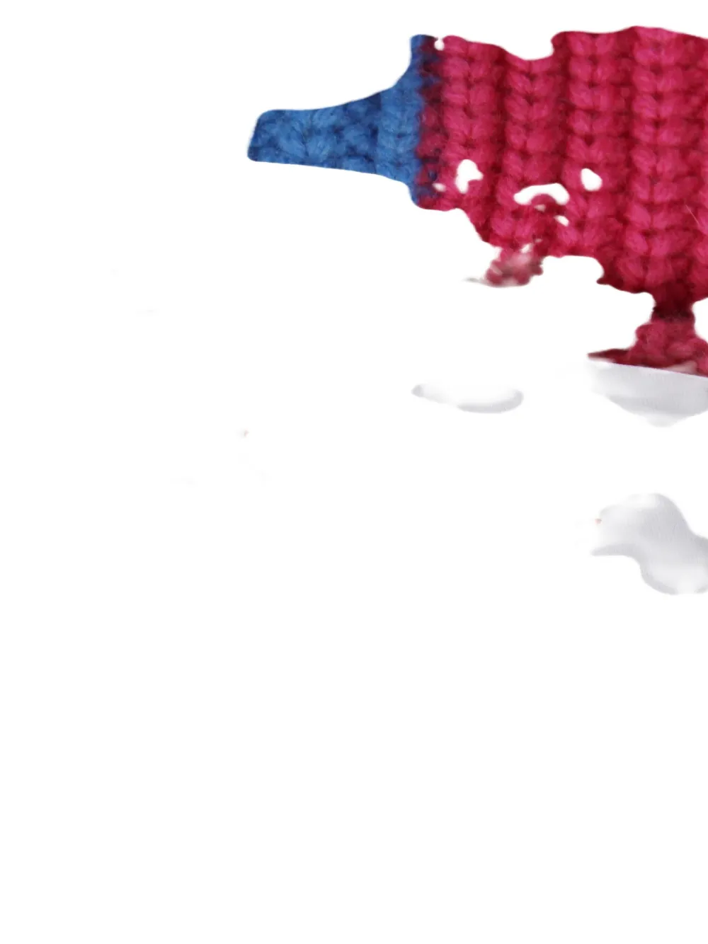 Charles Jeffrey Loverboy Striped Pompom Beanie In Multi