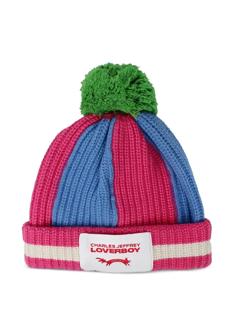 Charles Jeffrey Loverboy gorro de canalé con pompón