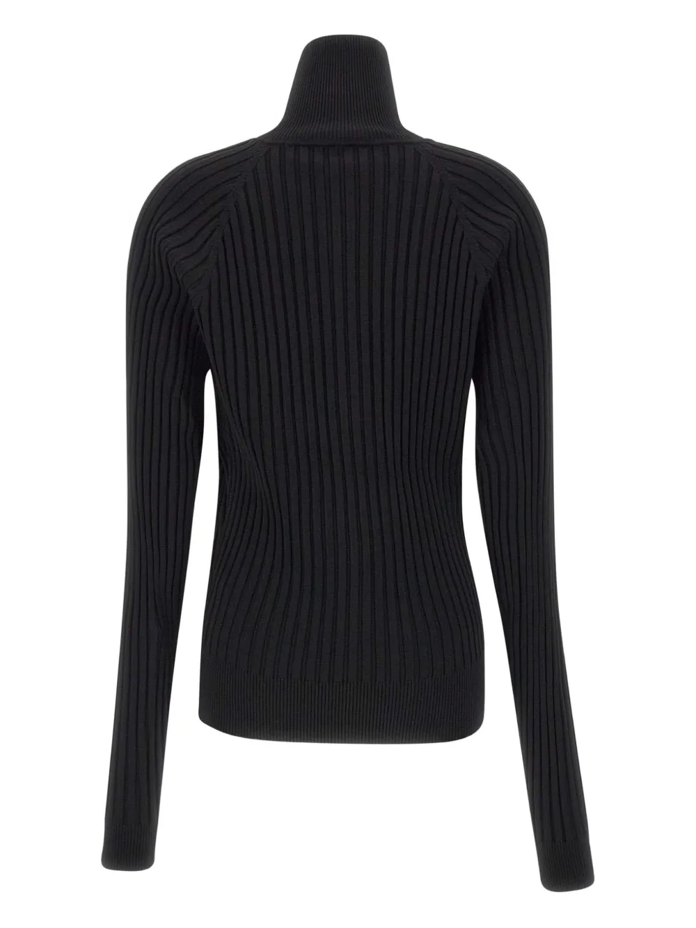 A. Roege Hove Ribbed Button-down Sweater In Black