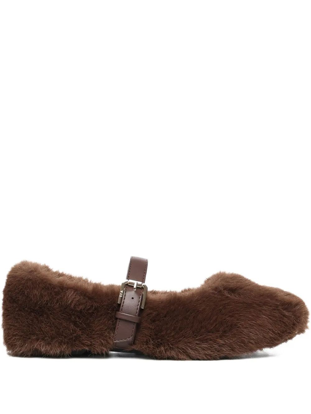 V°73 Bridget buckle-strap ballet flats | marrón | Image 1