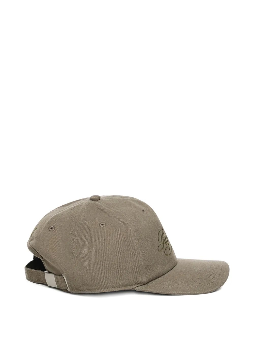 Puma X Represent Logo-embroidered Cap In Brown