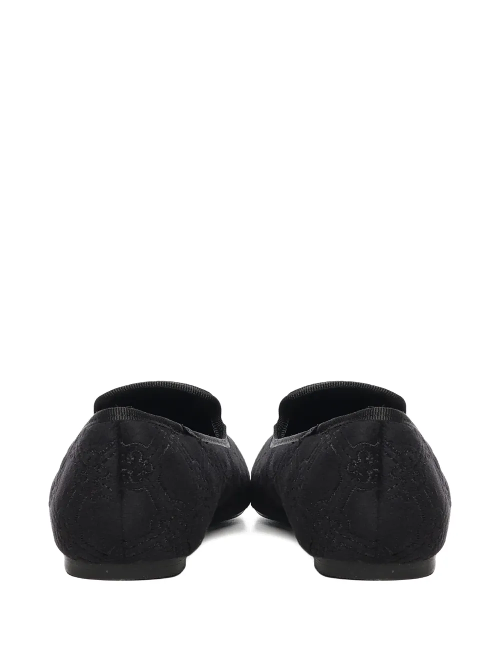 V73 Embellished Loafers In Black