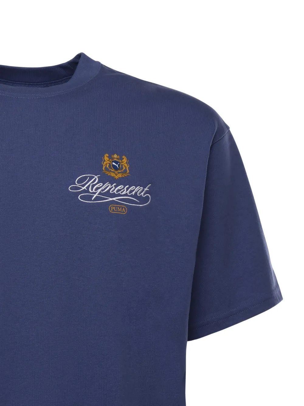 PUMA x Represent T-shirt met grafische print Blauw