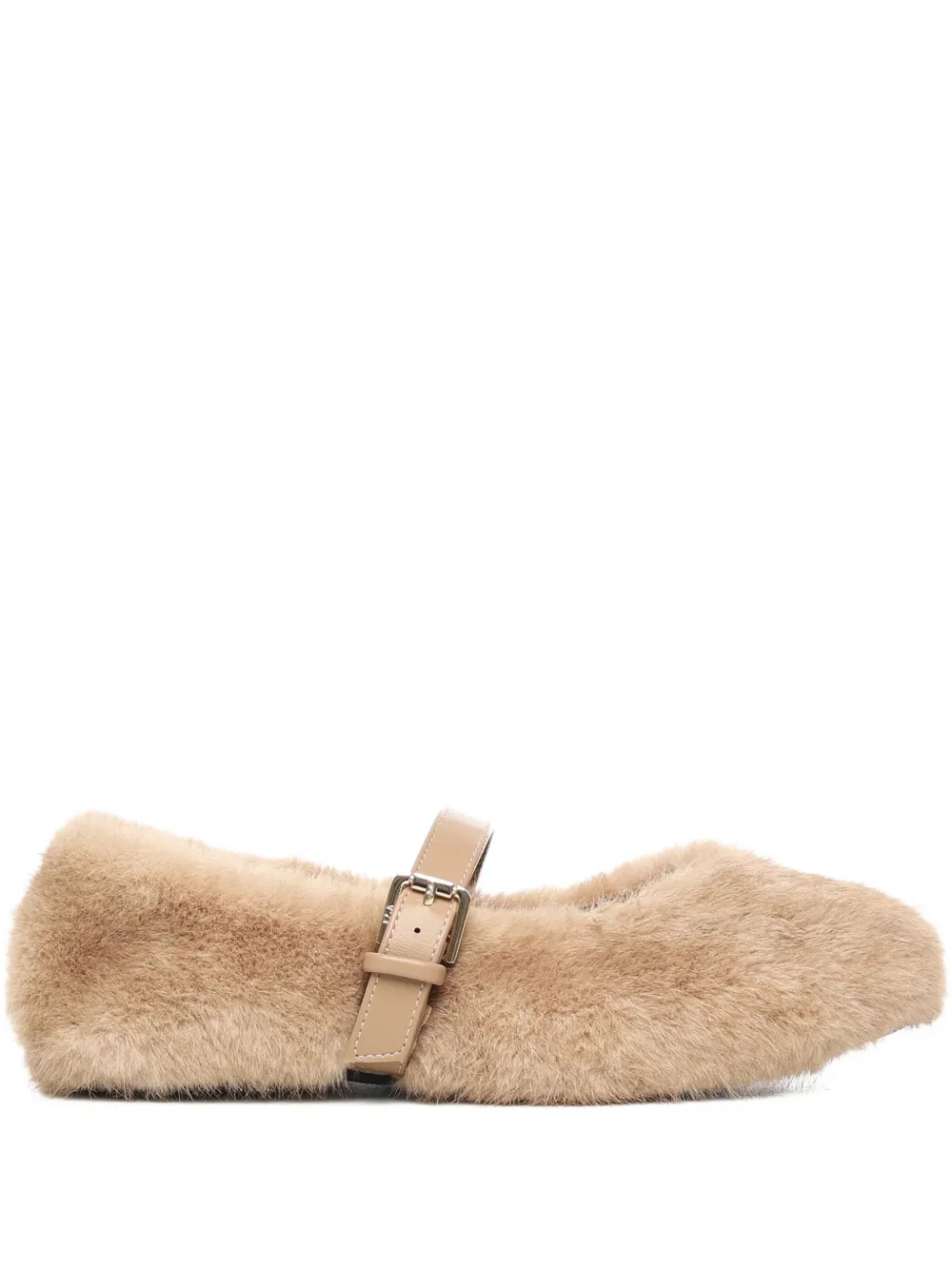 V°73 Bridget buckle-strap ballet flats | Neutrals | Image 1