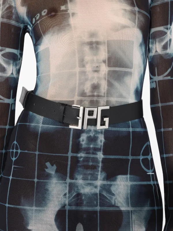 Jean Paul Gaultier JPG レザーベルト | ブラック | FARFETCH JP