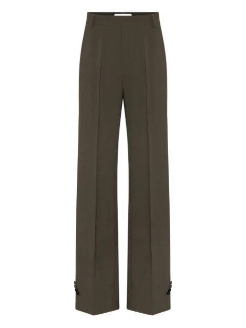 Jean Paul Gaultier hem buttoning tailoring trousers