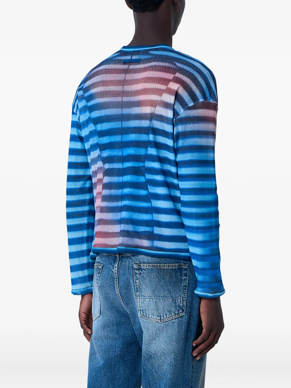 Jean Paul Gaultier Gestreepte top Blauw
