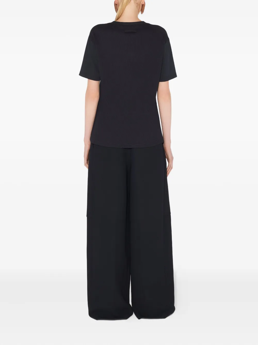 Jean Paul Gaultier Jpg Embroidered T-shirt In Black