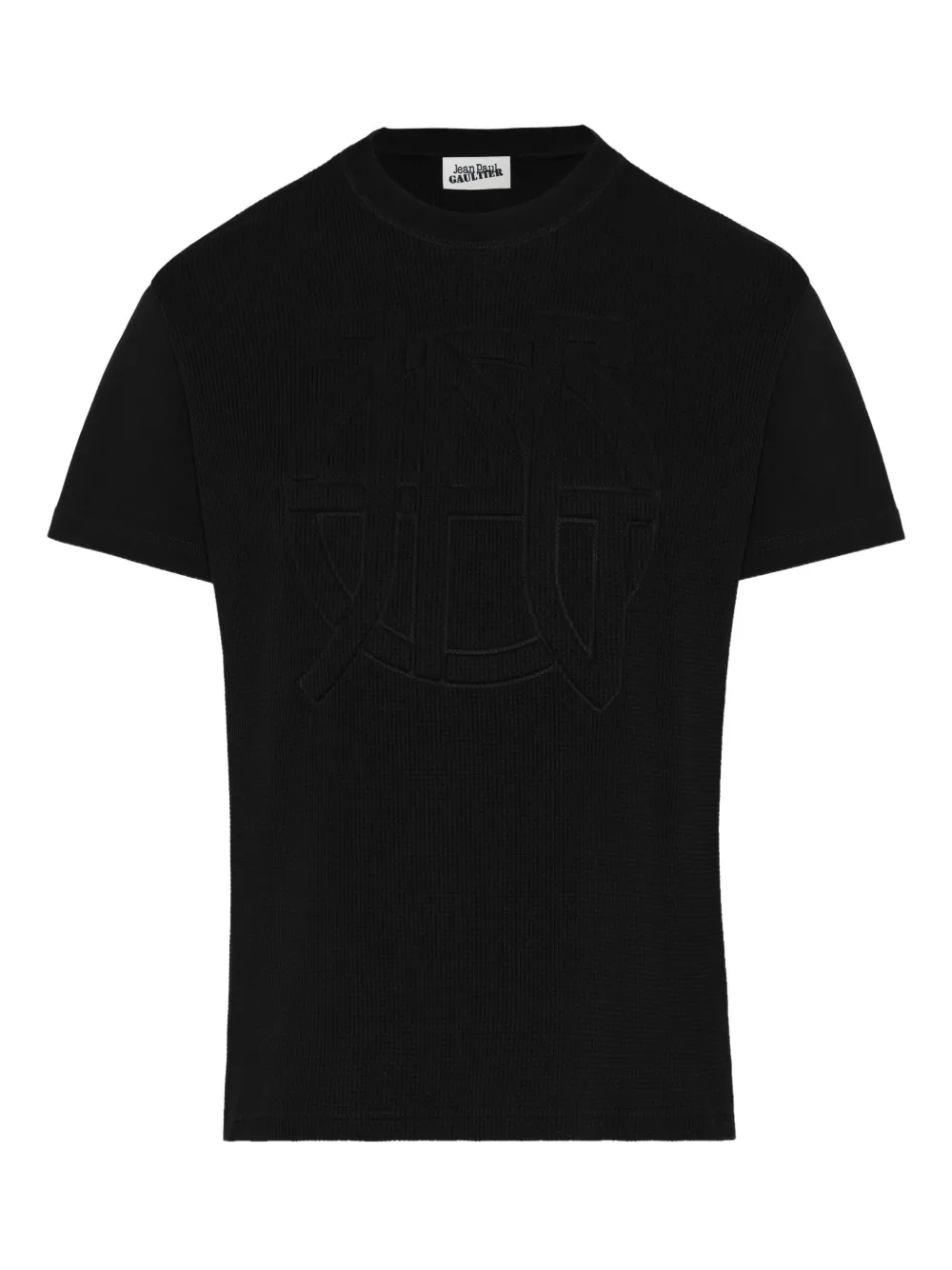 Jean Paul Gaultier Jpg Embroidered T-shirt In Black
