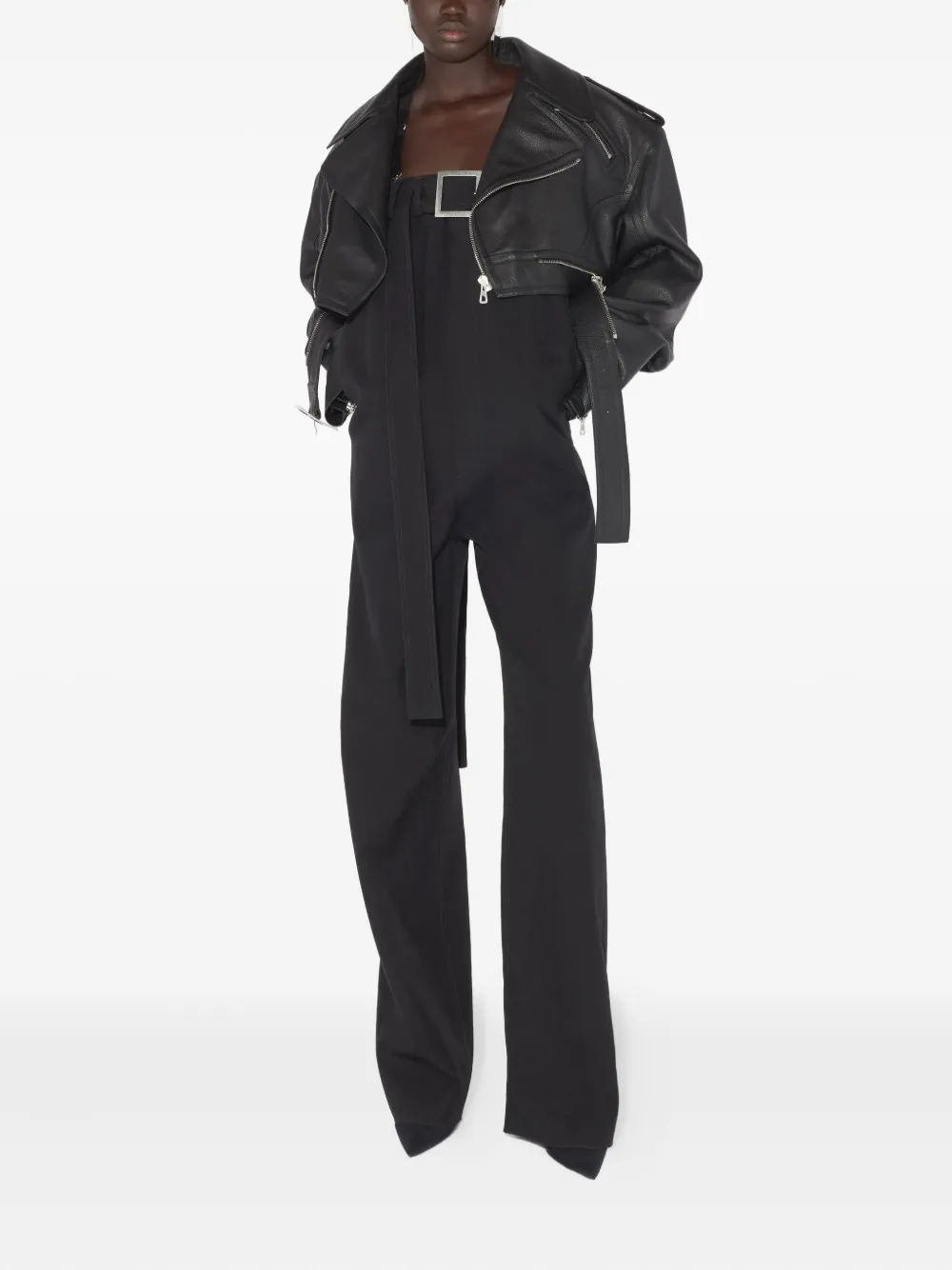 Jean Paul Gaultier Perfecto cropped leather jacket | Biker Jackets | Image 2