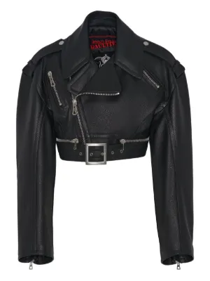 Jean Paul GAULTIERクロコダイル風レザージャケット ジャンポールゴルチエ オムオブジェJean Paul GAULTIER HOMME objet