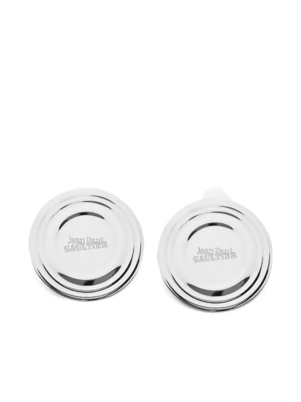 Jean Paul Gaultier Conserve Earrings in Silver