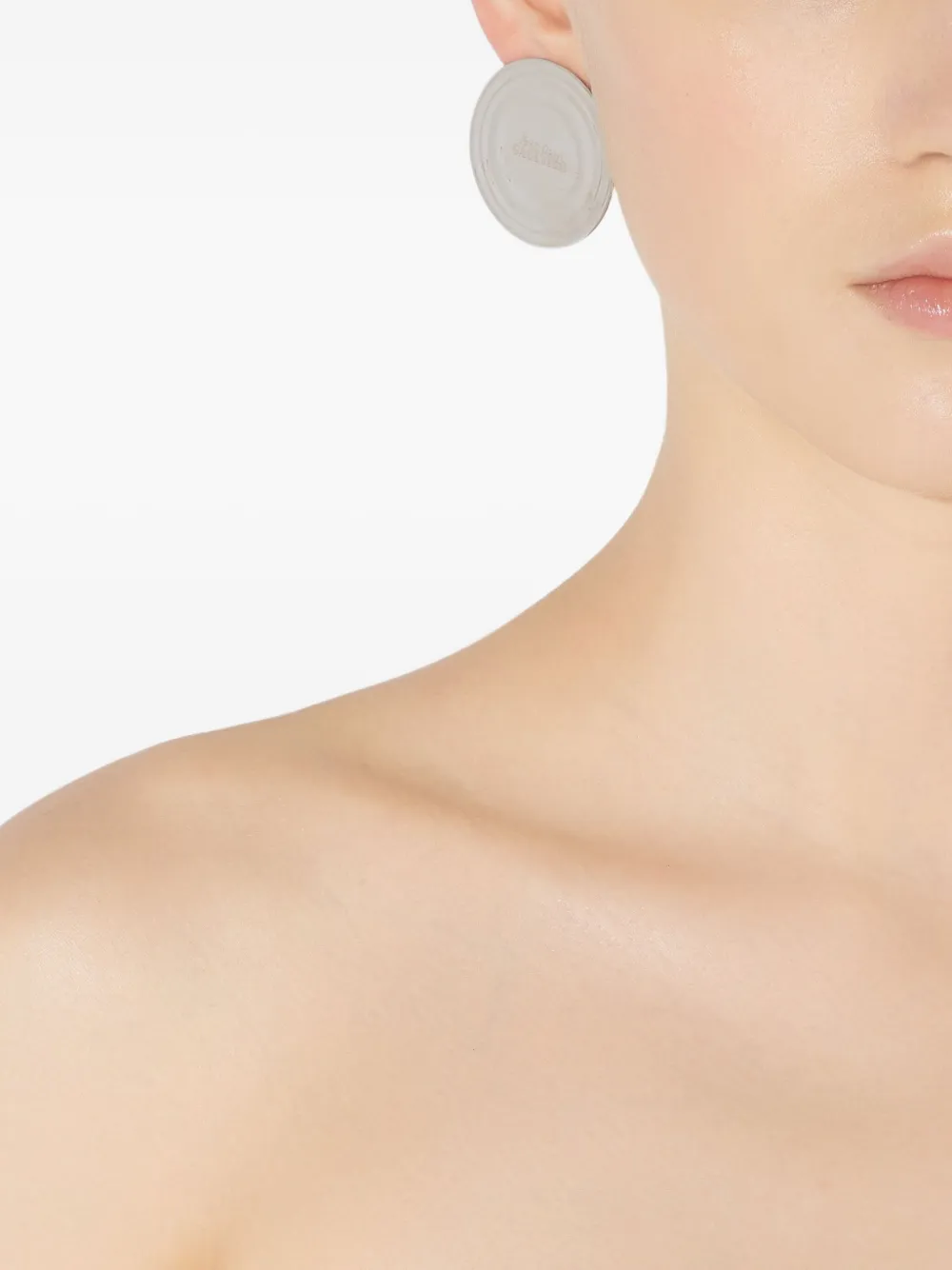 Jean Paul Gaultier Conserve earrings - Zilver