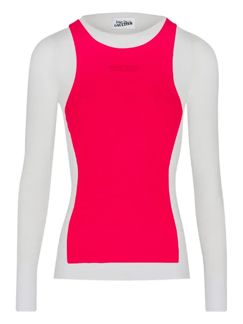 Jean Paul Gaultier layered-effect T-shirt